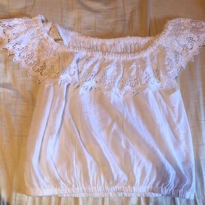 Off the shoulder blouse